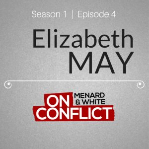 Elizabeth May - On Conflict Podcast Episode 4 cover art