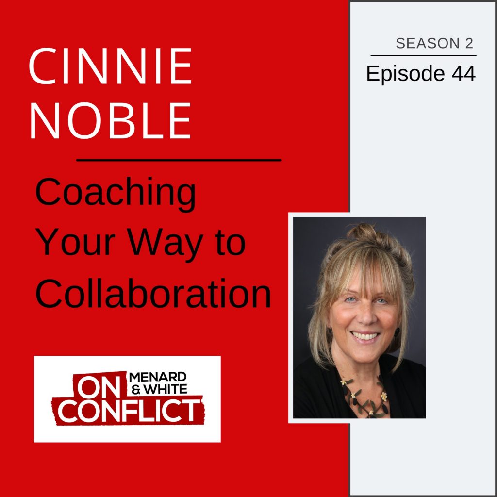 Cinnie Noble - on Conflict Podcast Episode 44 cover art